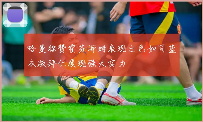 哈曼称赞霍芬海姆表现出色如同蓝衣版拜仁展现强大实力