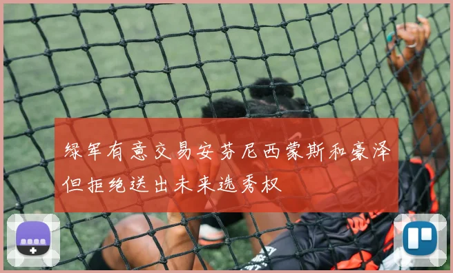 绿军有意交易安芬尼西蒙斯和豪泽但拒绝送出未来选秀权